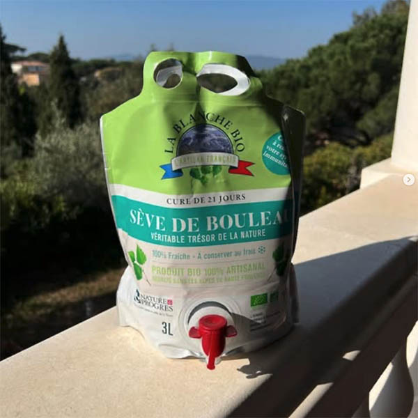 La Blanche Bio - Sève de bouleau